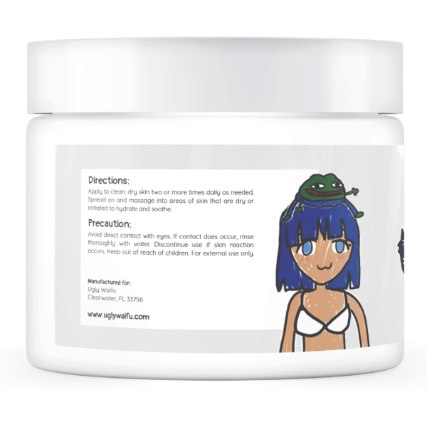 ugly waifu face and body cream how to use