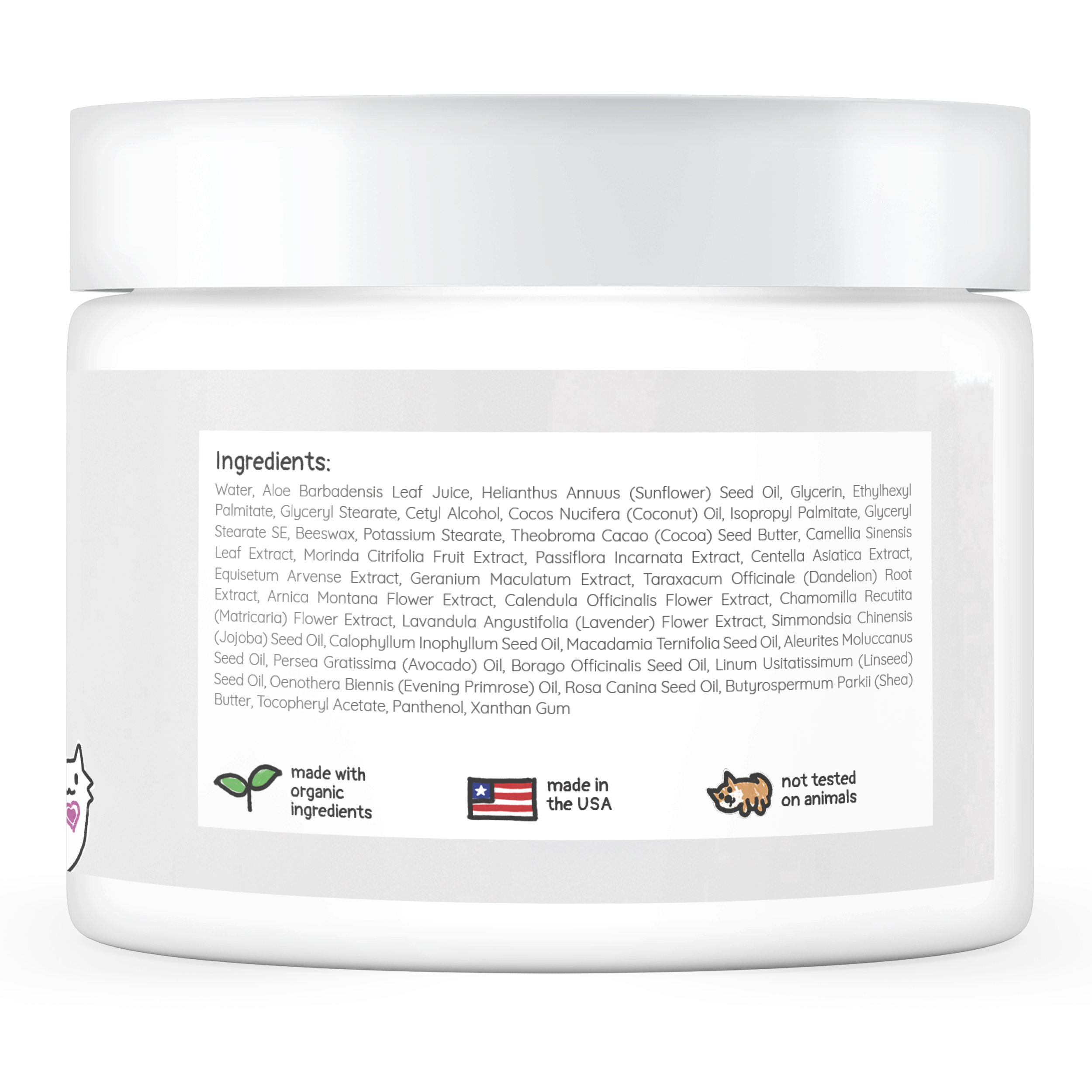 ugly waifu face and body cream ingredients