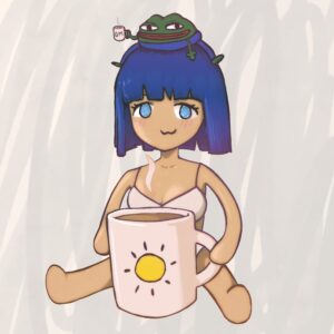 gm ugly waifu #1 and froggo